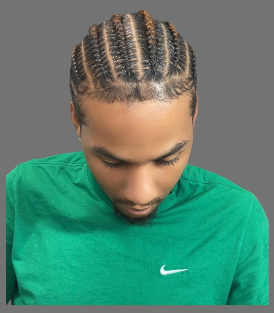 8 stitch braids with Nadia