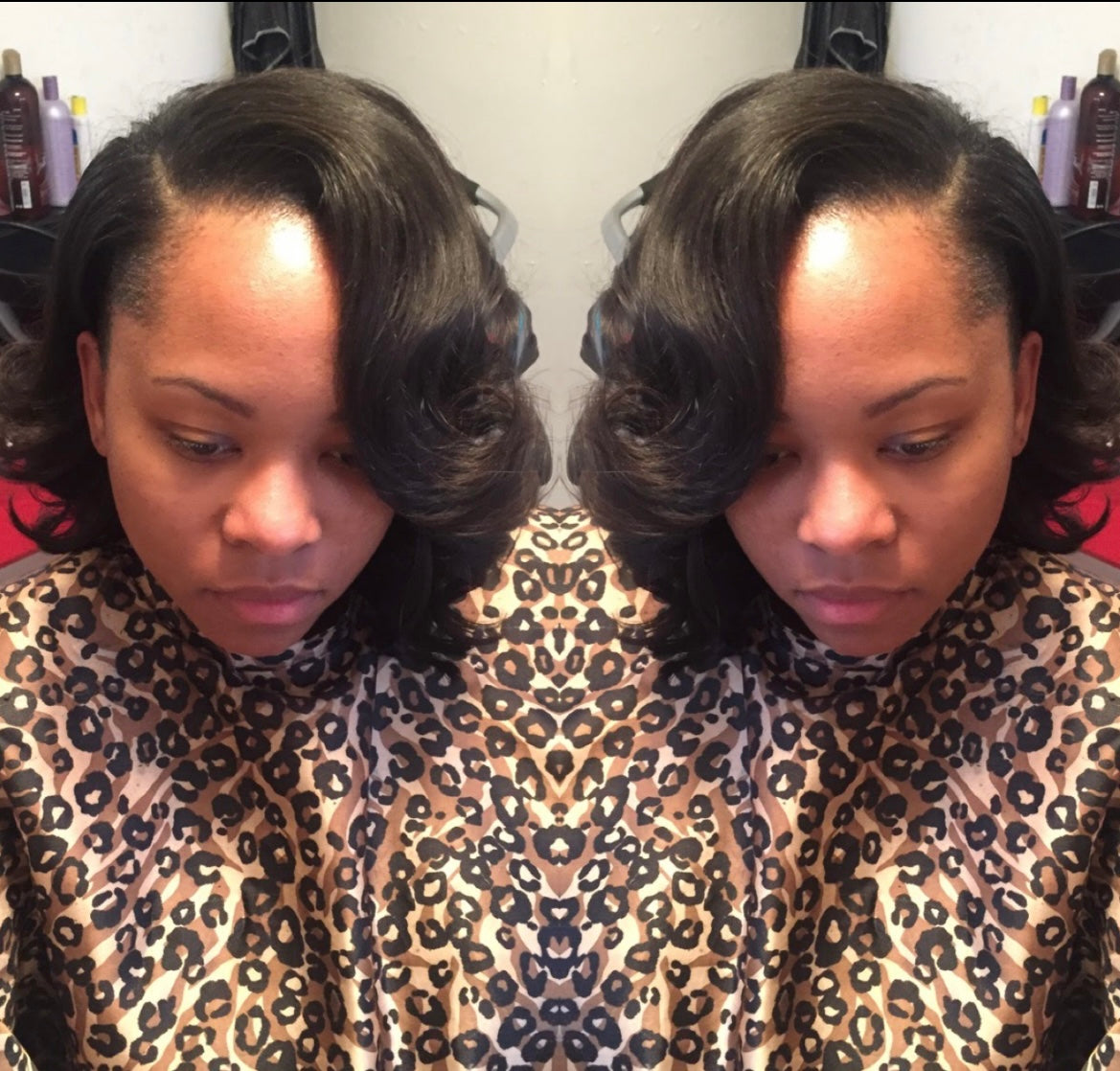 Basic Shampoo + Roller set with Nadia